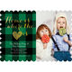 Green Plaid Home Holiday Photo Moving Announcements Image 6 of 6